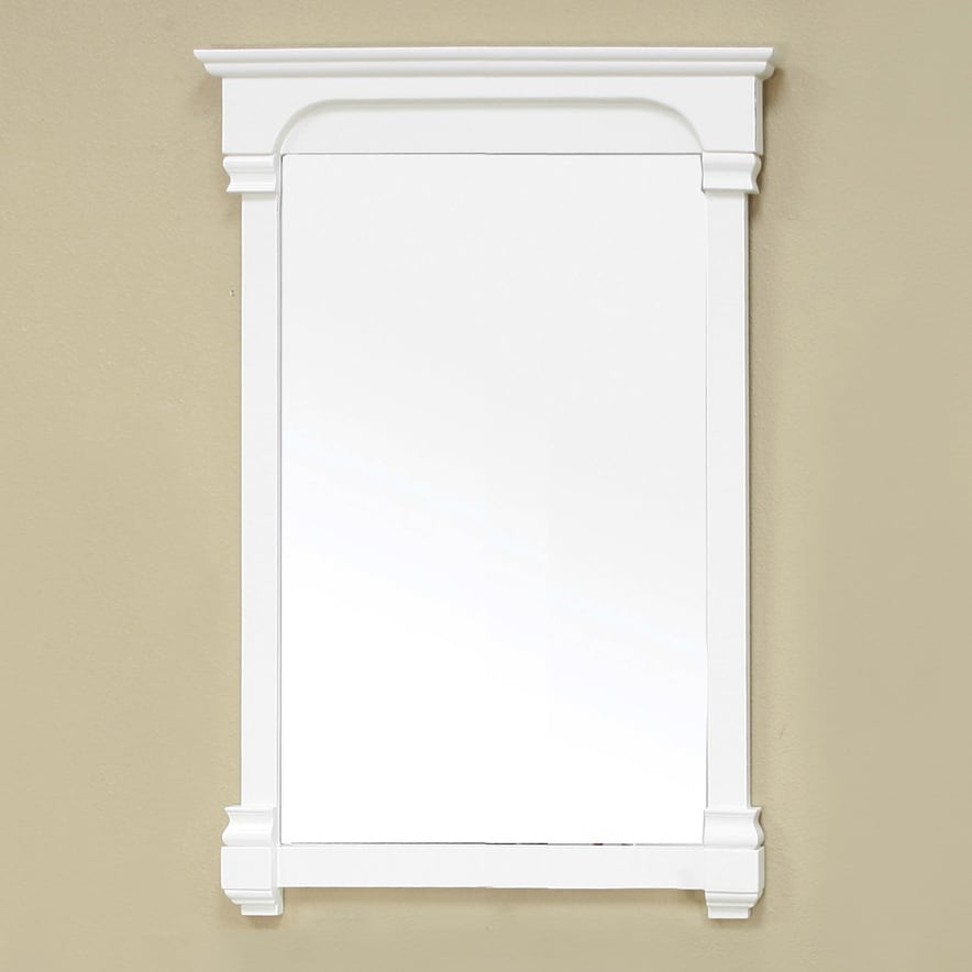 Bellaterra Home Cream White 24 inch Mirror