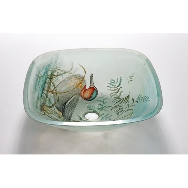 Duck Glass Sink Bowl