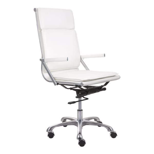 overstock white office chair