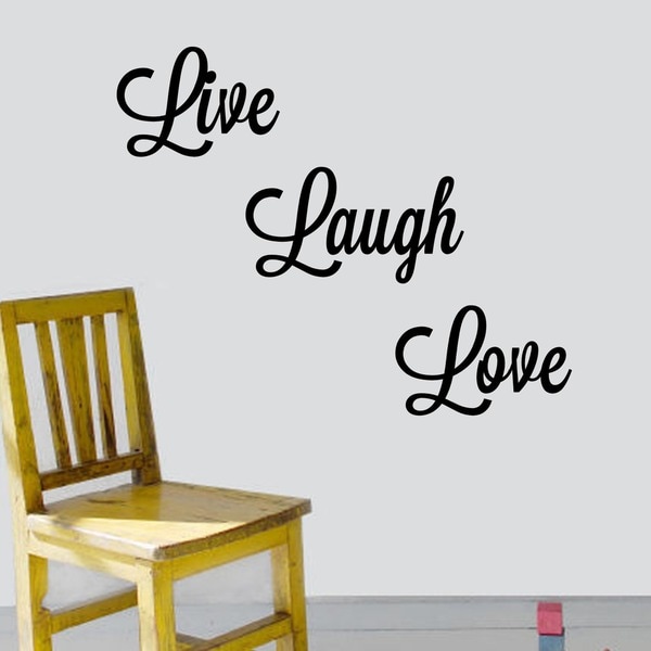 Shop Live Laugh Love Vinyl Wall Art Decal Free Shipping On Orders   Live Laugh Love Vinyl Wall Art Decal Fca5d63a 8581 4fbe 9401 C225787ca144 600 