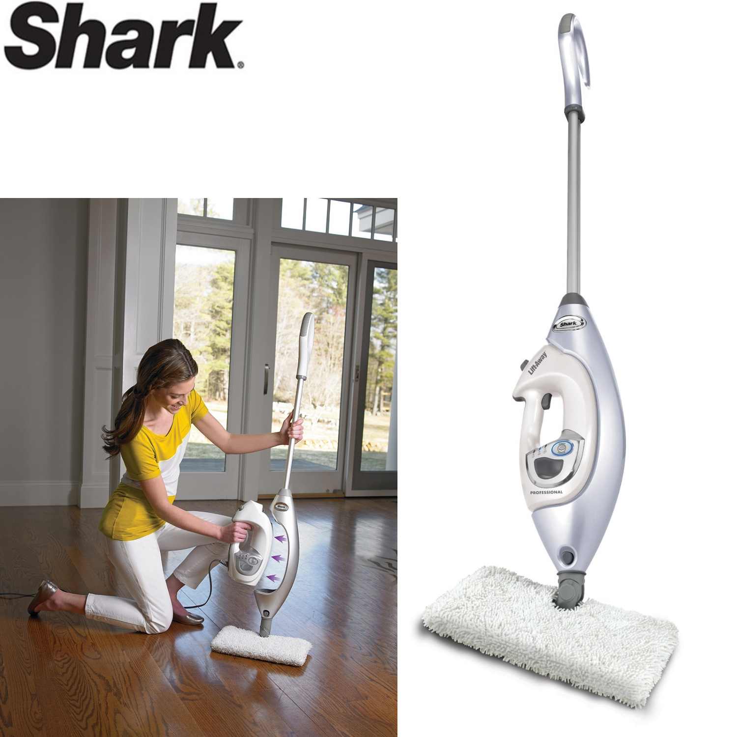 Shark S3901 Lift away Professional Steam Pocket Mop (refurbished)