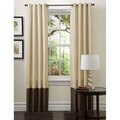 Lush Decor Prima Gold  Brown Curtain Panel Pair - 54 X 95 - Free 