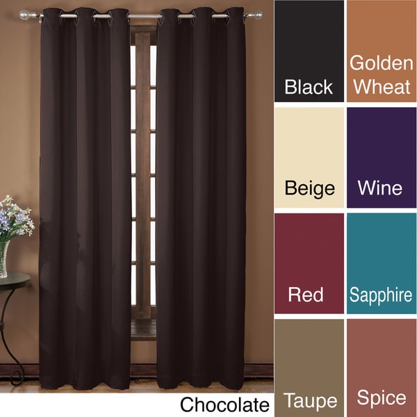 Neil Grommet Blackout 84" Panel Curtains