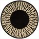 preview thumbnail 1 of 1, Nourison Dimensions ND25 Hand-tufted Area Rug 5'9" Round - Black - Round