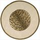 preview thumbnail 1 of 14, Nourison Dimensions Hand-tufted Area Rug 5'9" Round - Brown - Round