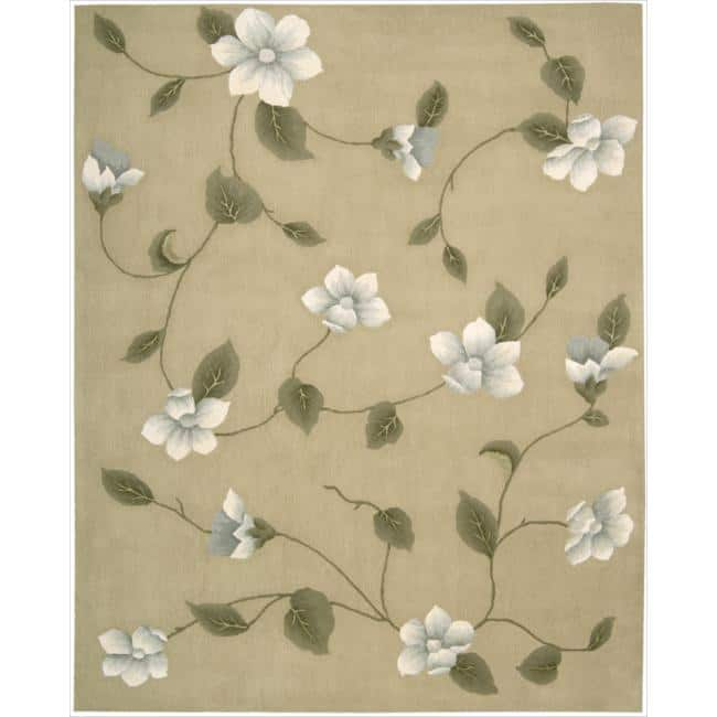 Nourison Julian Hand-tufted Area Rug - 8' x 11" - Light Gold