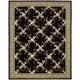 preview thumbnail 5 of 3, Nourison Julian Hand-tufted Area Rug 7'6" x 9'6" - Black - Rectangle