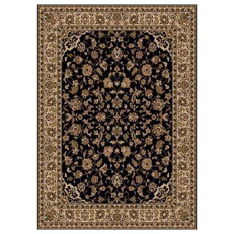 Admire Home Living Amalfi Traditional Oriental Floral Pattern Area Rug