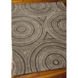 Nourison Modelo Latte Modern Area Rug - 7'6" x 9'6"