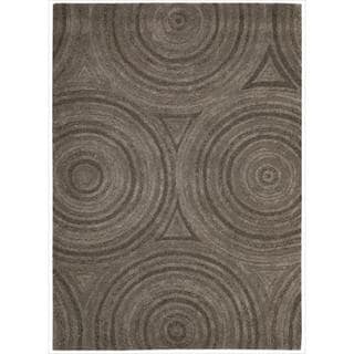 Nourison Modelo Latte Modern Area Rug - 7'6" x 9'6"