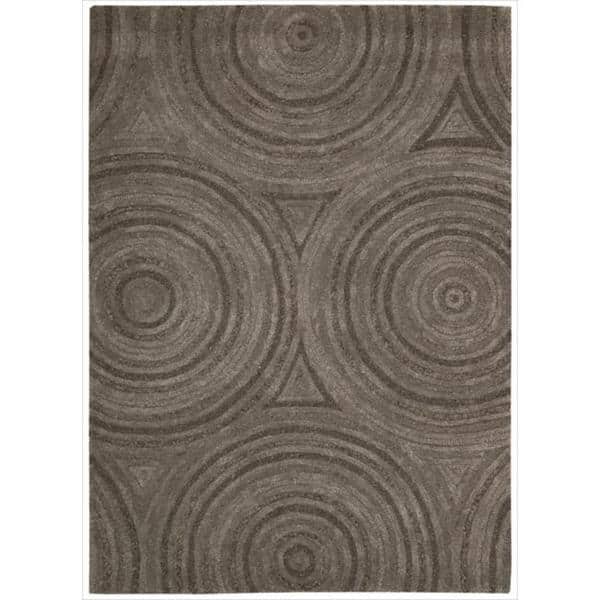 slide 2 of 2, Nourison Modelo Latte Modern Area Rug - 7'6" x 9'6"
