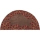 preview thumbnail 75 of 75, Rome Hand Tufted Floral Border Area Rug Brown - 2' x 4' hearth/Surplus - Runner/Rectangle