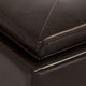 preview thumbnail 4 of 6, Maxwell Brown Bonded Leather Double Tray Ottoman by Christopher Knight Home