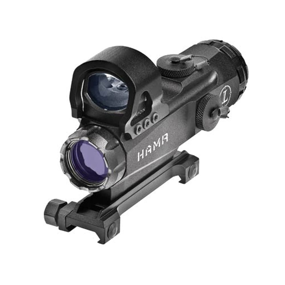 Leupold Mark 4 4x24mm Hamr Rifle Scope With Delta Point Reflex Sight