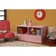 preview thumbnail 14 of 43, Badger Basket Shelf Storage Cubby with Removable Baskets Pink/Pink Baskets