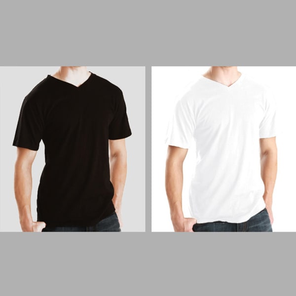 100 percent cotton v neck t shirts