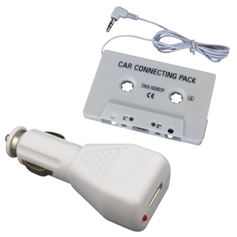 Shop INSTEN Car Cassette Adapter/ Charger Adapter for Apple iPod