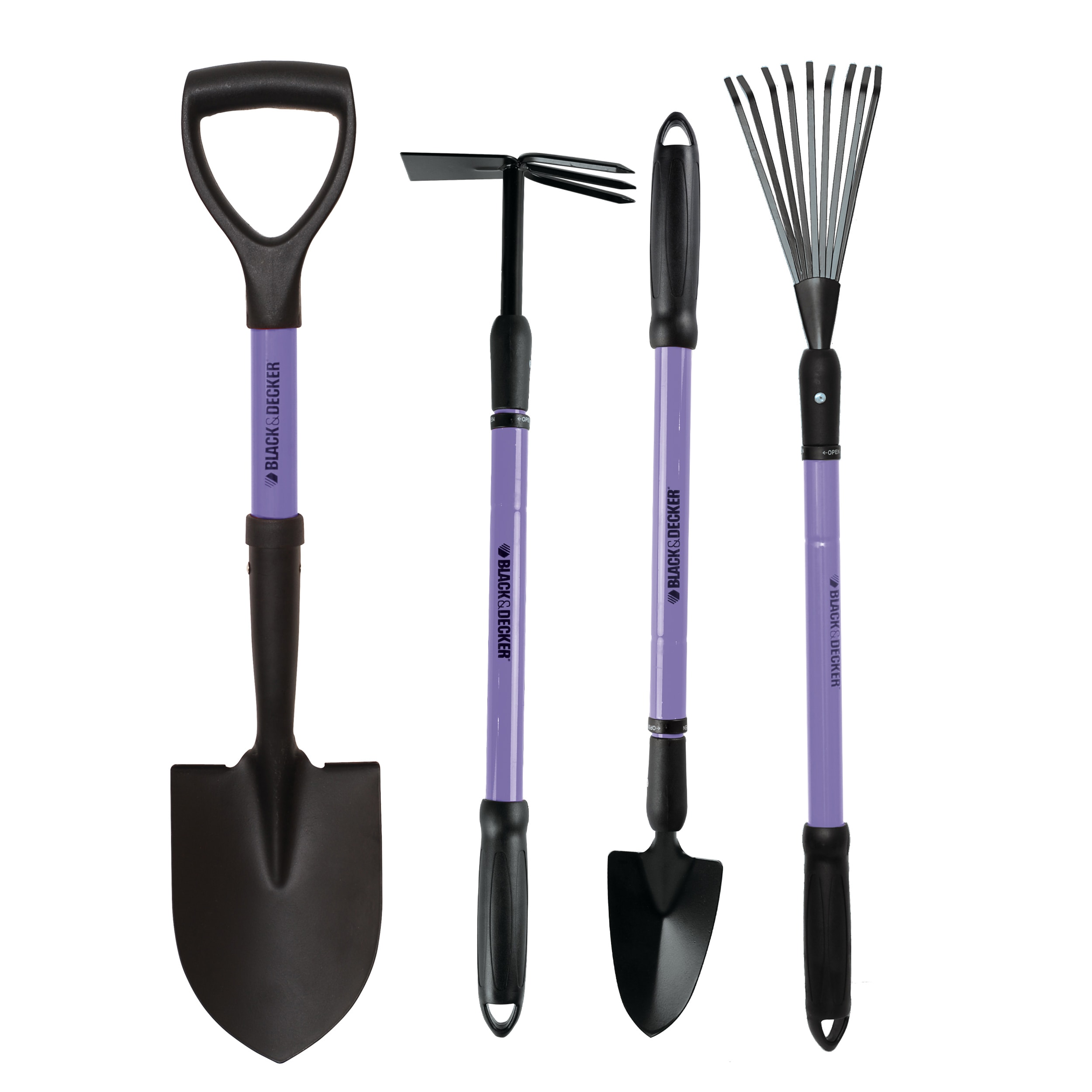 4piece Black   Decker Tidy Yard Kit