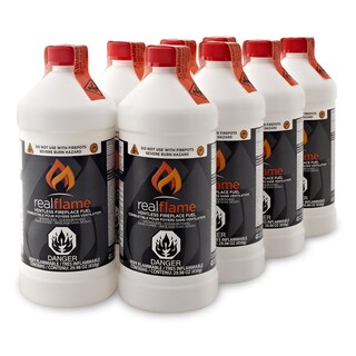 Real Flame Ventless Fireplace Fuel (Pack of 8)