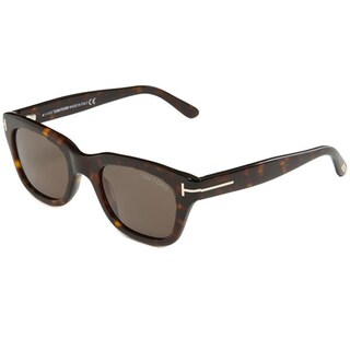 Shop Tom Ford 'TF237 TF0237 Snowdon 50/ 52 Havana Sunglasses - Brown ...