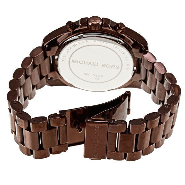 Michael Kors Women's 'Bradshaw' Stainless Steel Brown Watch
