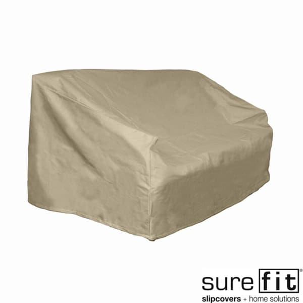 Sure Fit Love Seat and Bench Cover - Free Shipping On 