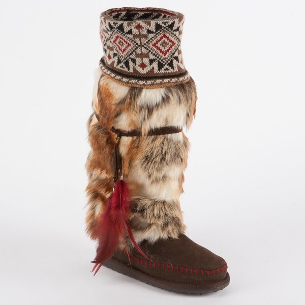 Muk Luks 'Lola' Tall Faux Fur Boot with 