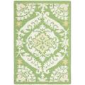 Safavieh Hand-hooked Chelsea Heritage Green Wool Rug - 1'8 x 2'6