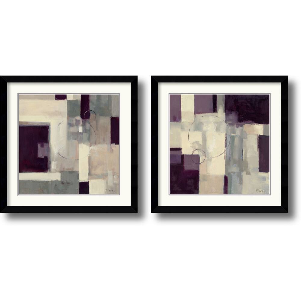 Fara Bell 'After Midnight' Framed Art Print Set