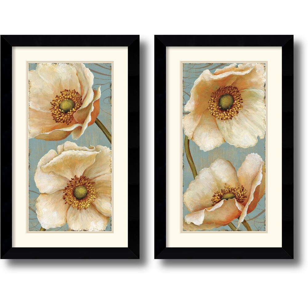 Daphne Brissonnet 'Windflower' Framed Art Print Set