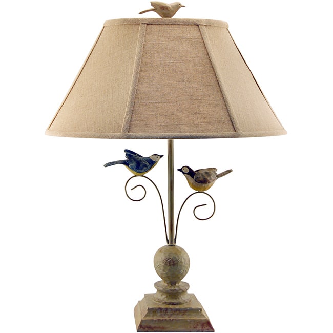 Somette Fly Away Together Multi Resin Table Lamp