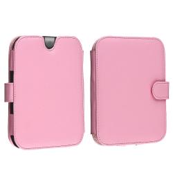Shop Insten Pink Leather Phone Case Cover Protector Book Light
