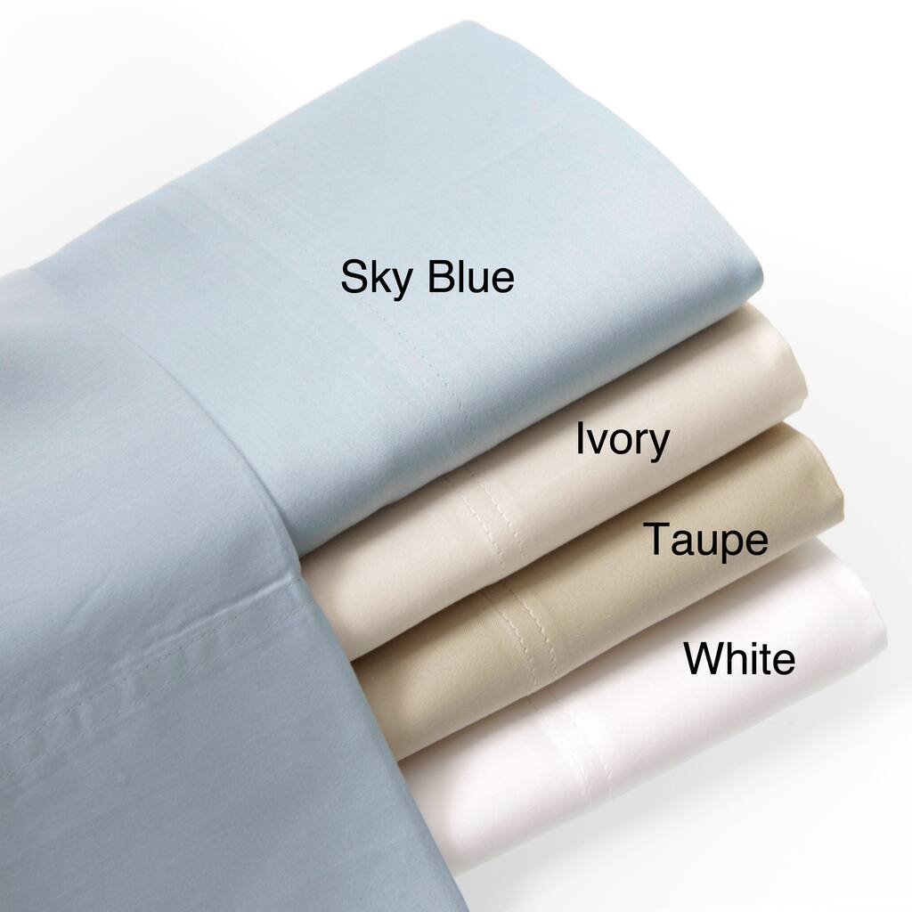 Luxury Cotton Sateen 360 Thread Count Deep Pocket 6-piece Sheet Set