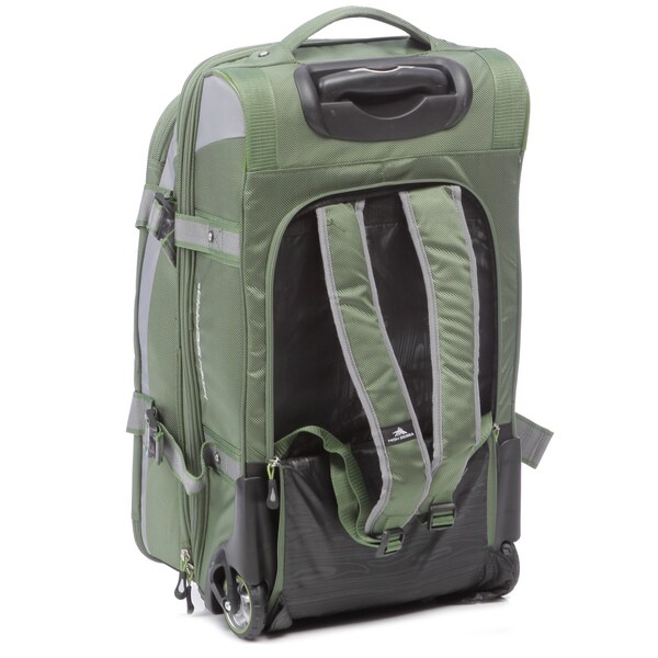 wheeled backpack with removable daypack