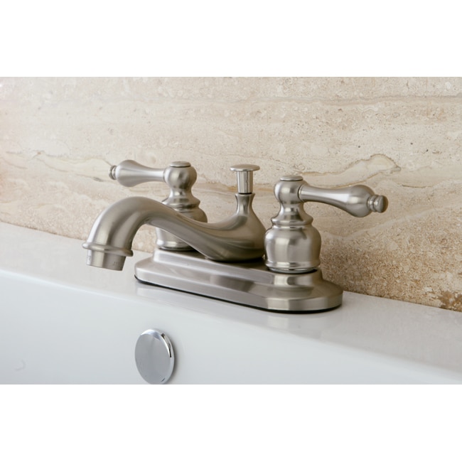 Satin Nickel Classic Bathroom Faucet Pack Of 2 Free Shipping Today