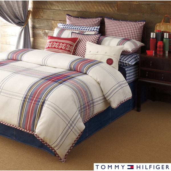 Shop Tommy Hilfiger Tartan 3 Piece Comforter Set Overstock 7030030