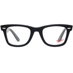 Ray-Ban Unisex RX 5121 Original Wayfarer Shiny Black Optical Eyeglasses ...