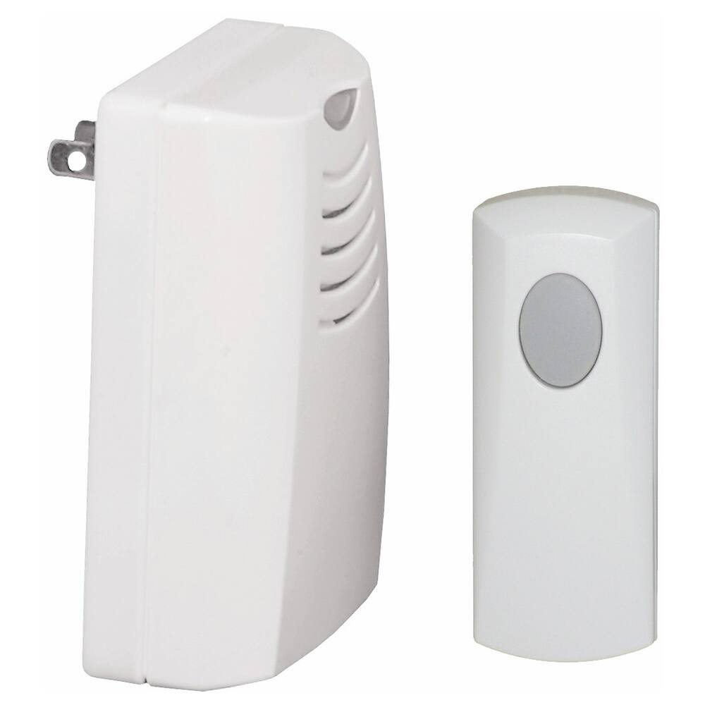 Plug-in Wireless Door Chime and Push with Indicator Light