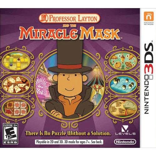 NinDS 3DS - Professor Layton and the Miracle Mask