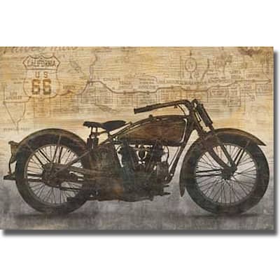 Dylan Matthews 'Ride' Canvas Art (24 in x 36 in)