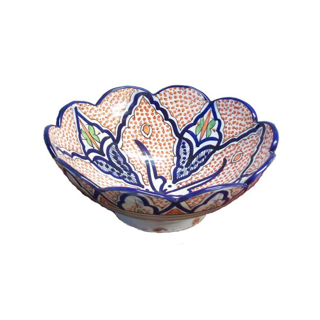 Hand Painted Ceramic Bowl (Morocco)  ™ Shopping   Great