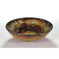 Abstract Glass Bowl Vessel Bathroom Sink