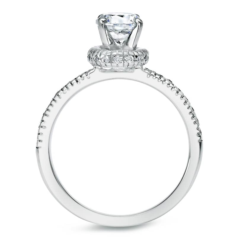 Auriya 14k Yellow Gold 1ct TDW Diamond Bridal Ring Set