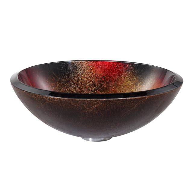 Kraus Copper Mercury Glass Vessel Sink