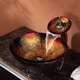 preview thumbnail 2 of 16, Kraus Glass Vessel Sink, Bathroom Faucet, Pop Up Drain, Mounting Ring