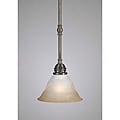 Transitional 1 Light Antique Brass Mini Pendant