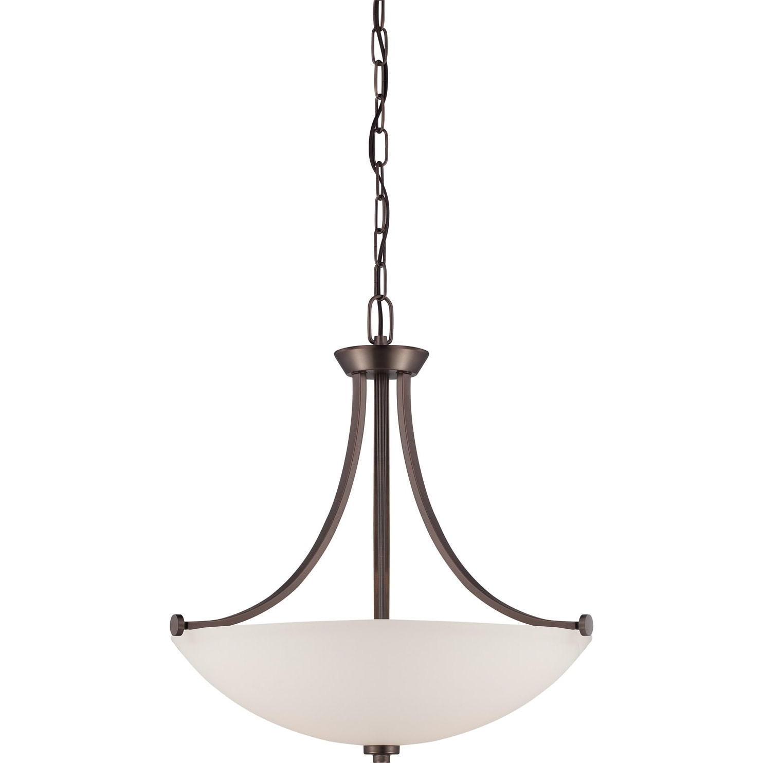 Nuvo Bentley 3 light Hazel Bronze Pendant