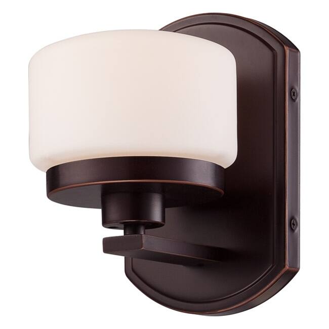 Nuvo Austin 1-light Russet Bronze Vanity Fixture