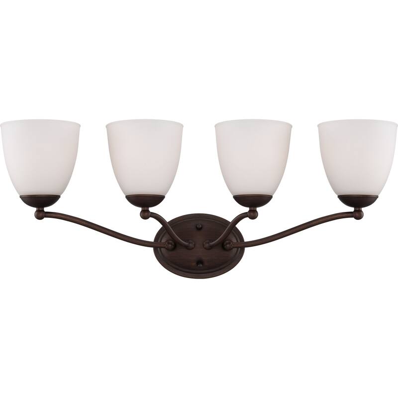Nuvo Patton 4-light Prairie Bronze Vanity Fixture