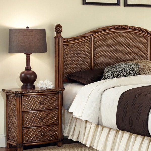 shop marco island queen/full headboard and night stand sethome
